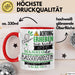 Bassgitarristin Tasse Geschenk Lustiger Spruch Bitte Erheben Sie Sich Seine Majestät Die Bassgitarristin Betritt Den Raum Rot Trendation