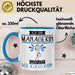 Managerin Tasse Geschenk Ich Bin Managerin Warum Weil Ich Es Kann Geschenkidee Geburtstag Blau Trendation