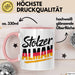 Deutschland Deutscher Bürger Tasse Geschenk Lustige Geschenkidee Spruch Stolzer Alman Rosa Trendation