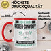 Rodeo-Cowboy Tasse Geschenk für Rodeo-Cowboy Geburtstag Lustiger Spruch Kaffee-Becher Was Ist Deine Superkraft Rot Trendation