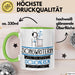 Songwriterin Weil Es Keinen Schöneren Beruf Gibt Tasse Geschenk für Eine Songwriterin Lustig Grün Trendation