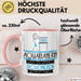 Aquarianerin Weil Es Keinen Schöneren Beruf Gibt Tasse Geschenk für Eine Aquarianerin Lustig Rosa Trendation