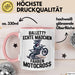Motorcross Tasse Geschenk Ballett Echte Mädchen Fahren Motocross Rosa Trendation