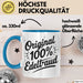 Edeltraud Tasse Geschenk Original 100% Edeltraud Geschenkidee Geburtstag Blau Trendation
