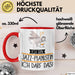 Geschenk für Jazz-Pianistin Tasse Lustige Geschenkidee Geburtstag Ich Bin Jazz-Pianistin Ich Darf Das Rot Trendation