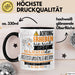 Reitstundenlehrerin Tasse Geschenk Lustiger Spruch Bitte Erheben Sie Sich Seine Majestät Die Reitstundenlehrerin Betritt Den Raum Schwarz Trendation