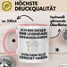 Gesangslehrer Geschenk Tasse Lustige Geschenkidee Geburtstag für Gesangslehrer Ich Bin Dieser Legendäre Gesangslehrer Von Dem Alle Geredet Haben Kaffee-Becher Rosa Trendation