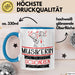 Musikerin Weil Es Keinen Schöneren Beruf Gibt Tasse Geschenk für Eine Musikerin Lustig Blau Trendation