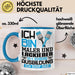 Maler und Lackierer Ausbildung Tasse Geschenk Ich Bin Maler und Lackierer In Der Ausbildung Ich Darf Das Geschenkidee Spruch Blau Trendation