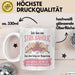 Stricken Tasse Geschenk Strickaholic Auf Dem Weg Zur Besserung Geschenkidee Hobby Weiß Trendation