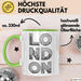 England London Tasse Geschenk Lustige Geschenkidee Spruch Grün Trendation