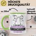 Großcousin Geschenk Tasse So Gut Kann Nur Ein Großcousin Aussehen Geschenkidee Kaffee-Becher Grün Trendation