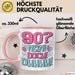 90er Geburtstag Geschenk Männer Frauen 90 Nein Doch Ohhhh Lustiger Spruch Geschenkidee Kaffee-Becher Rosa Trendation