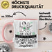 Soundtrack-Komponistin Geschenk Tasse So Gut Kann Nur Eine Soundtrack-Komponistin Aussehen Geschenkidee Geburtstag Weihnachten Lustig Rosa Trendation