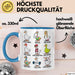Gans Tier Gänse Bauer Tasse Becher Geschenk Lustige Geschenkidee Spruch Gänsearten Blau Trendation