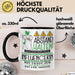 Influencerin Tasse Geschenk Lustig Abstand Halten Hochleistungs-Influencerin Mit Drang Zur Perfektion Bei Der Arbeit Trendation
