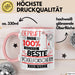 Beste Vogelforscherin Der Welt Tasse Geschenk für Eine Vogelforscherin Geprüft Und Sicher Geschenkidee Geburtstag Weihnachten Rosa Trendation