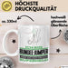 Bungee-Jumper Geschenk Tasse Ich Bin Bungee-Jumper Aber Sag Doch Einfach Superheld Lustige Geschenkdiee für Bungee-Jumper Kaffee-Becher Weiß Trendation