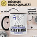 Kletterer Geschenk Tasse So Gut Kann Nur Ein Kletterer Aussehen Geschenkidee Kaffee-Becher Schwarz Trendation