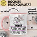 Geschenk für Astronomin Tasse Lustige Geschenkidee Geburtstag Ich Bin Astronomin Ich Darf Das Rosa Trendation