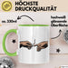 Raucher Tasse Geschenk Erschaffung Von Adam Kunst Geschenkidee 2 Hände Finger Joint Kiffer Grün Trendation