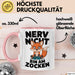 Fuchs Tierliebhaber Tasse Geschenk Lustige Geschenkidee Spruch Nerv Nicht Bin Am Zocken Rosa Trendation