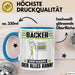 Bäcker Tasse Geschenk für Bäcker Der Mann Der Alles Kann Geschenkidee zum Geburtstag Blau Trendation