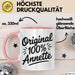 Annette Tasse Geschenk Original 100% Annette Geschenkidee Geburtstag Rosa Trendation