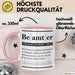 Beamter Tasse Geschenk Humorvoll Kollege Abschiedsgeschenk Rosa Trendation