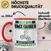 BMX-Fahrer Tasse Geschenk für BMX-Fahrer Geburtstag Lustiger Spruch Kaffee-Becher Was Ist Deine Superkraft Rot Trendation