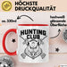 Wildschwein Jäger Tasse Geschenk Lustige Geschenkidee Spruch Rot Trendation
