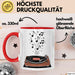 Vinyl Liebhaber Tasse Geschenk Lustige Geschenkidee Spruch Für Platten Sammler Rot Trendation