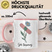 Patienten Kranke Menschen Tasse Geschenk Lustige Geschenkidee Spruch Gute Besserung Rosa Trendation