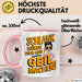 Sarkasmus Tasse Geschenkidee Wenn Ich Schlank Wäre Rosa Trendation