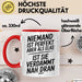 Elke Tasse Geschenk Niemand Ist Perfekt Elke Verdammt Nah Dran Geschenkidee Rot Trendation