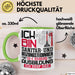 Sanitär- und Heizungstechniker Ausbildung Tasse Geschenk Ich Bin Sanitär- und Heizungstechniker In Der Ausbildung Ich Darf Das Geschenkidee Spruch Grün Trendation