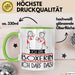 Geschenk für Boxerin Tasse Lustige Geschenkidee Geburtstag Ich Bin Boxerin Ich Darf Das Grün Trendation