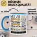Musikredakteurin Tasse Geschenk Spruch Wer Will Schon Prinzessin Sein Wenn Man Auch Musikredakteurin Sein Kann Blau Trendation