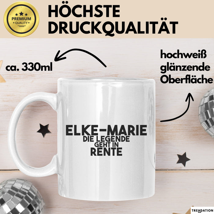 Elke-Marie Tasse Elke-Marie – Die Legende Geht In Rente Geschenk