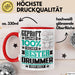 Drummer Geschenk Lustiger Spruch für Drummer Geschenkidee Bester Drummer Der Welt Rot Trendation