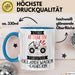 Geländewagenfahrerin Tasse Geschenk Becher Stark Attraktiv Furchtlos Geländewagenfahrerin Lustige Geschenkidee Blau Trendation