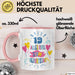 19. Geburtstag Tasse Geschenk Männer Frauen Lustig Alles Gute Zum Geburtstag 19er Geburtstags Grüße Geschenkidee Rosa Trendation