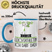 Geschenk für Leichtathletin Tasse Lustige Geschenkidee Geburtstag Ich Bin Leichtathletin Ich Darf Das Blau Trendation