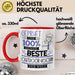 Beste Outdoor-Köchin Der Welt Tasse Geschenk für Eine Outdoor-Köchin Geprüft Und Sicher Geschenkidee Geburtstag Weihnachten Rot Trendation