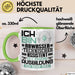 Abwassertechnischer Assistent Ausbildung Tasse Geschenk Ich Bin Abwassertechnischer Assistent In Der Ausbildung Ich Darf Das Geschenkidee Spruch Grün Trendation