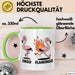 Flamingo In Flammen Tasse Geschenk Lustige Geschenkidee Spruch Grün Trendation