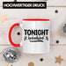 Tonight Wohoo Tasse Geschenk Entscheidung Sex Oder Nicht Lustige Paar Geschenkdiee Liebe Machen Rot Trendation