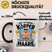 Glatzkopf Männer Tasse Geschenkidee Du Brauchst Keine Haare Trendation