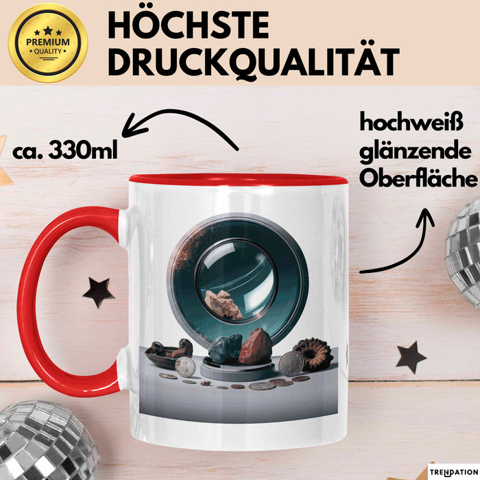 Museumsmitarbeiter Tasse Geschenk Lustige Geschenkidee Spruch Für Kultur Hüter Rot Trendation