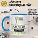 Bäckerin Geschenk Tasse Becher Die Frau Die Allen Kann Geschenkidee für eine Bäckerin Lustig Blau Trendation